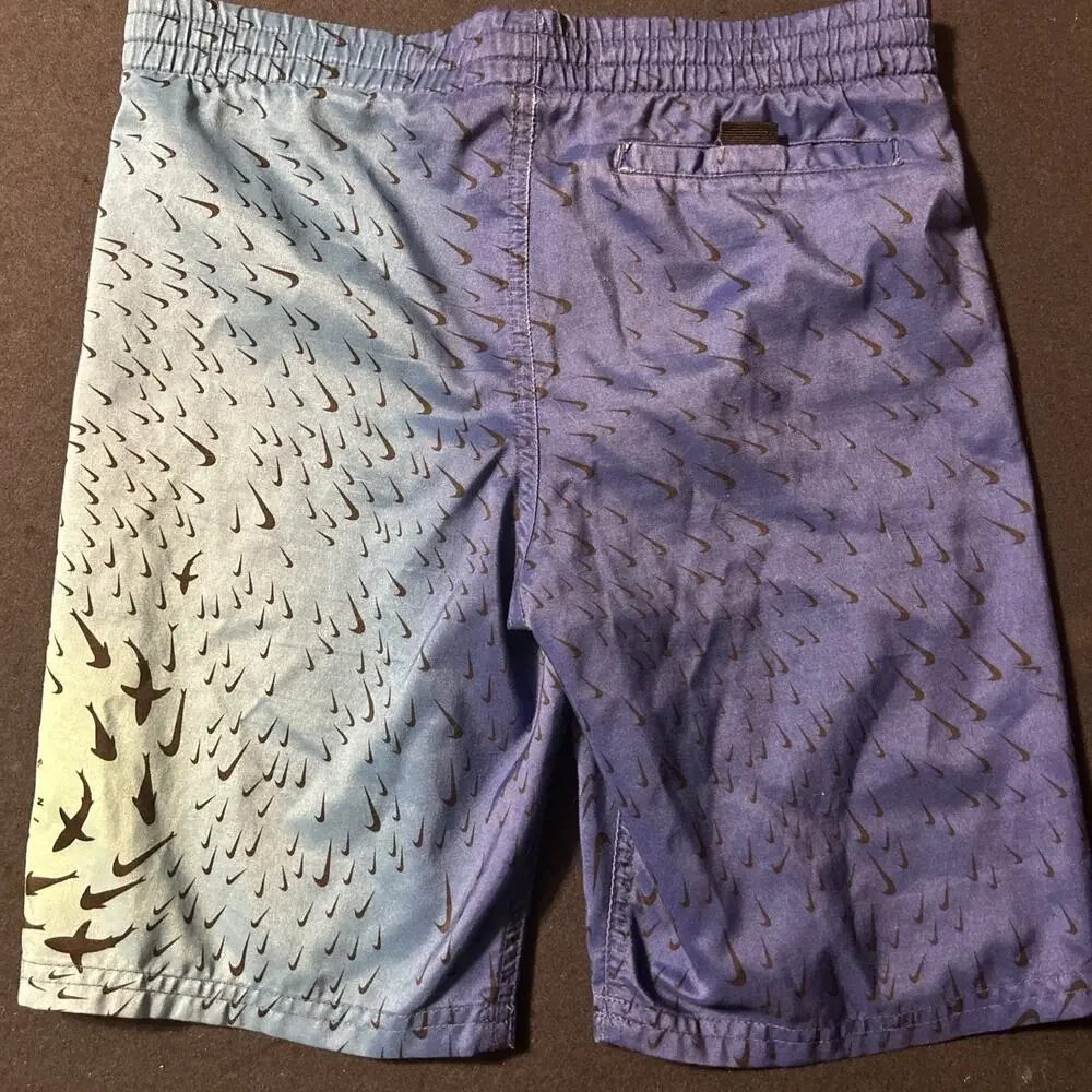 Boys Nike 10-12yrs Blue Swim Shorts
